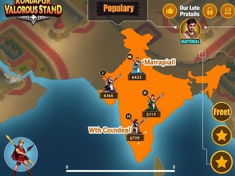 Kondapur Valorous Stand Indian community tournament event